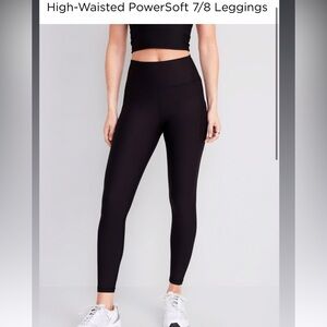 Old navy elevate leggings high rise size M with tags